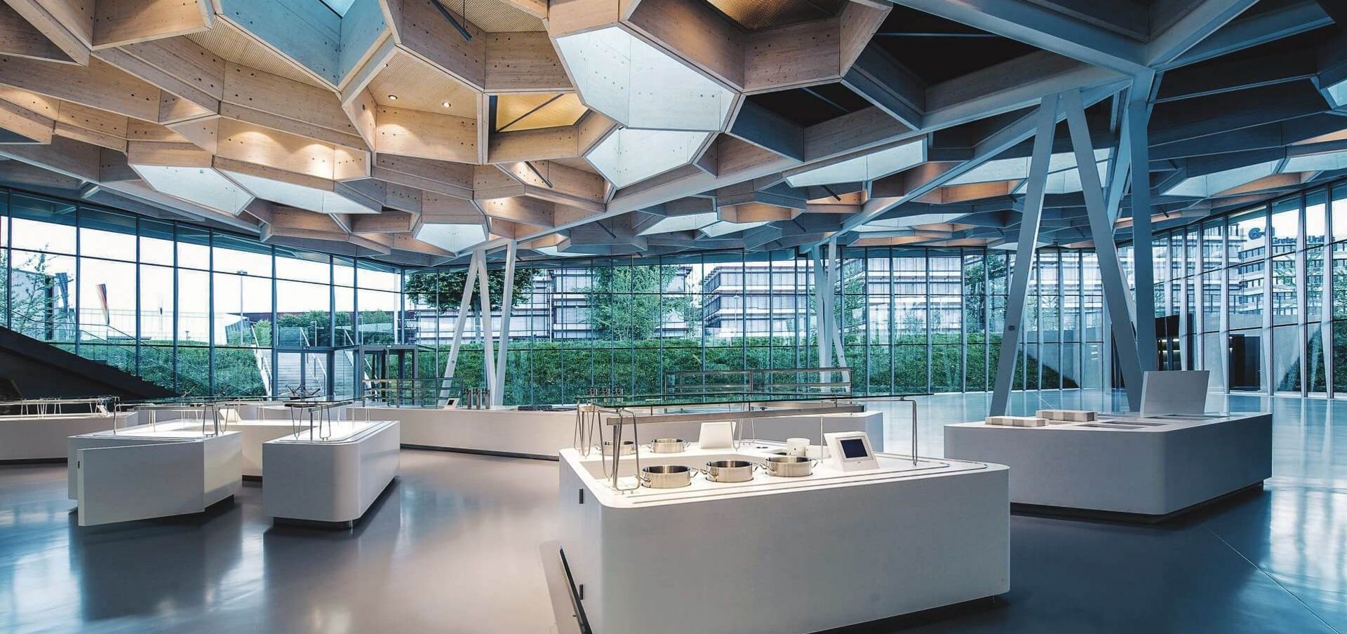 TRUMPF Ditzingen company restaurant with award-winning architectural design