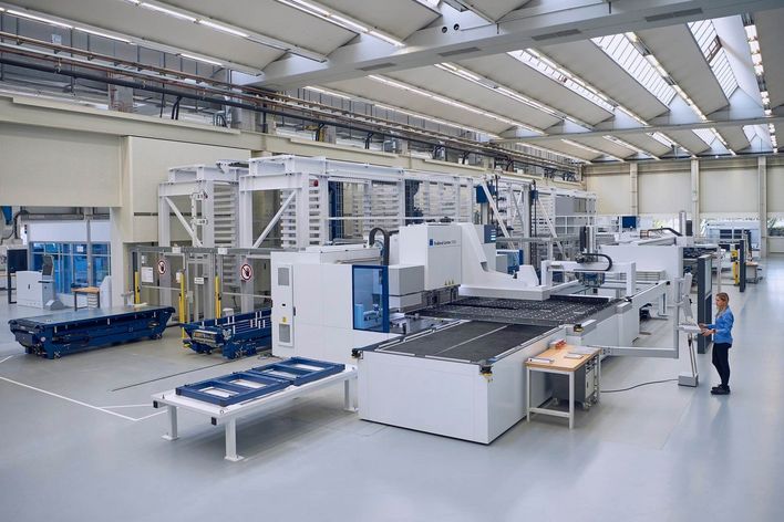 Fabrik mit TruBend Center