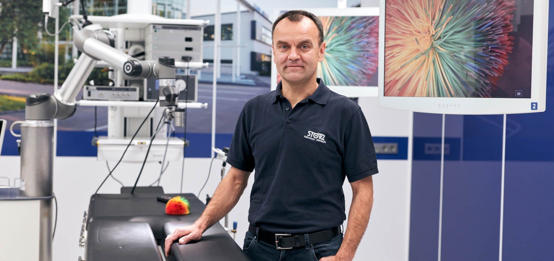 Laserspezialist Wolfgang Karl