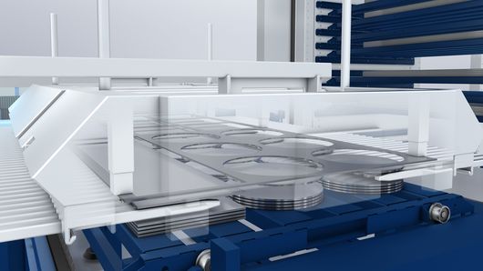 LiftMaster Linear, scrap skeleton separation