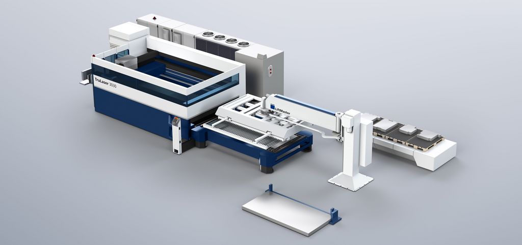 2D laser cutting automation