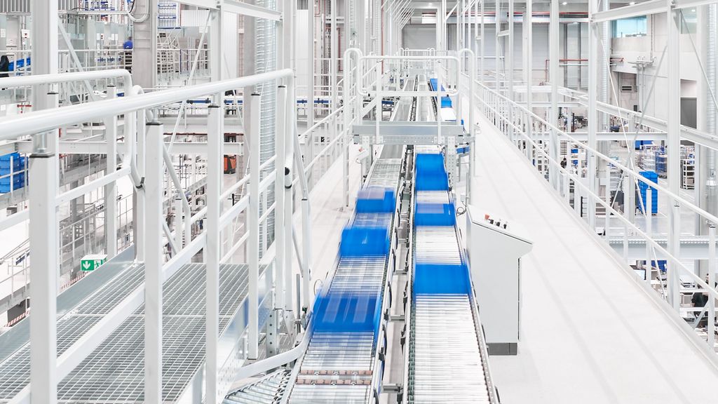 Hochregallager für TRUMPF Original Teile