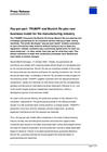 Press Release pay per Part TRUMPF and Munich Re