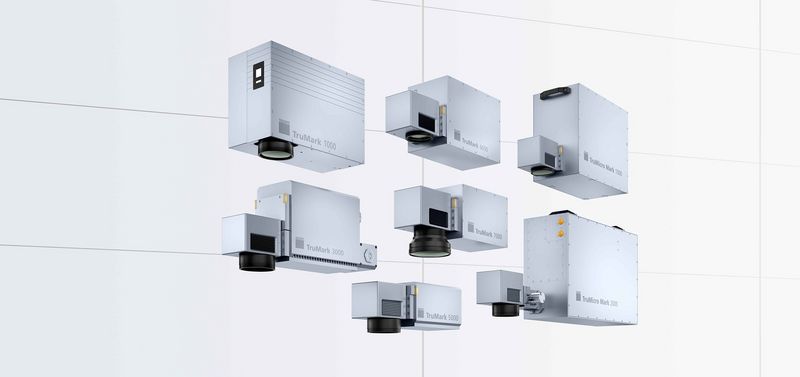 Alle TRUMPF TruMark Beschriftungslaser auf eine Blick