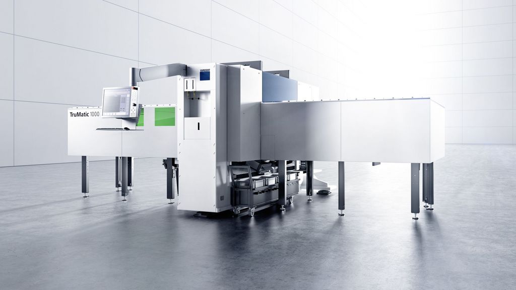 TruMatic 1000 fiber – efficient compact machine