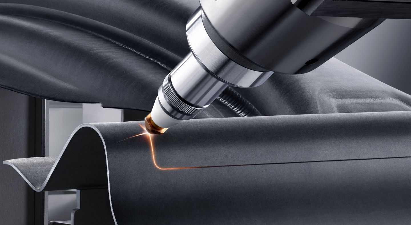 TRUMPF 3D-laserwelding application TruLasr Cell B-pillar
