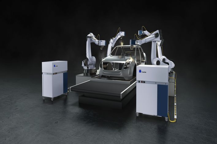 TRUMPF laser welding BrightLine Weld consulting