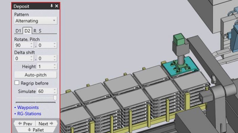 TruTops Boost V14, Screenshot Verbesserung Abstapelmöglichkeiten