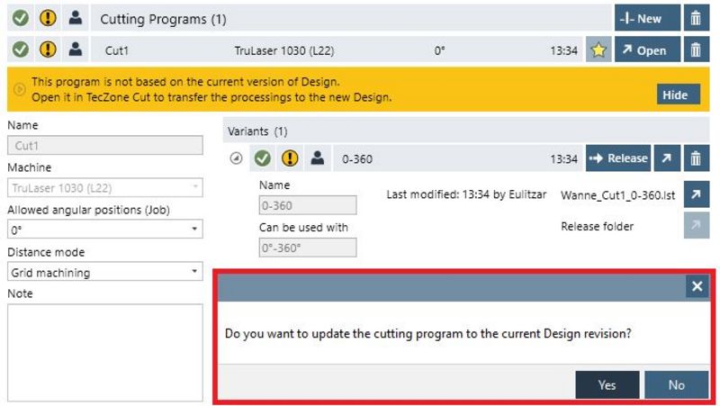 TruTops Boost V13，单件切割程序