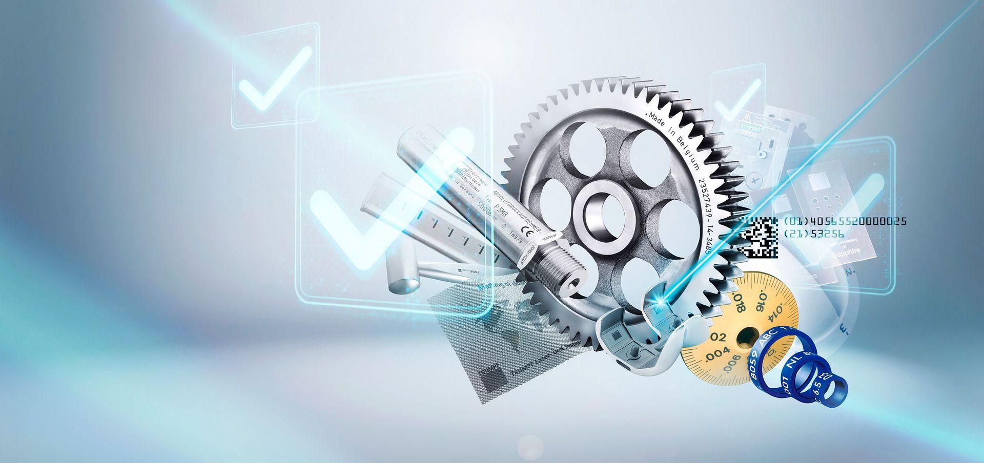 通快 TruMark 产品查找器关键影像