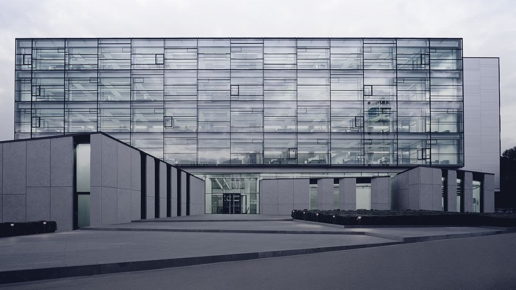 headquarters building of TRUMPF in Ditzingen Germany 