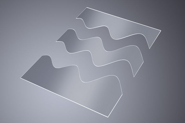 Flexible Geometrien beim Laserschneiden von Glas