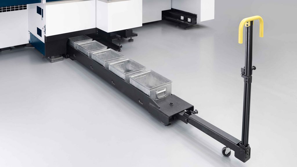 TruLaser Center 7030 mit SortMaster Box Linear