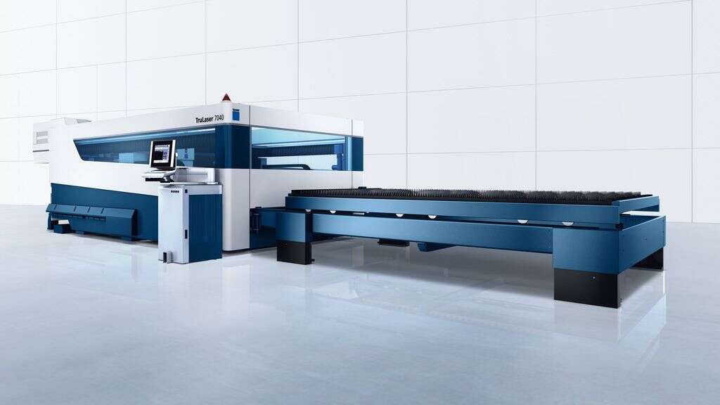 TruLaser 7040，用于批量生产的高精度机器
