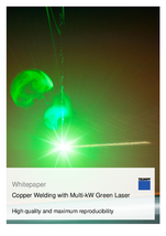Copper welding with a green laser in the multi-kW range