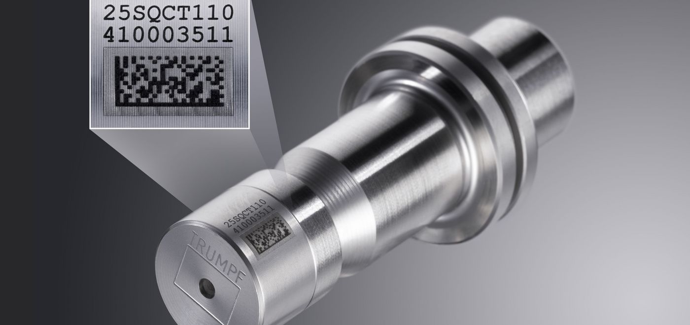 凭借打标二维码更好地追溯部件