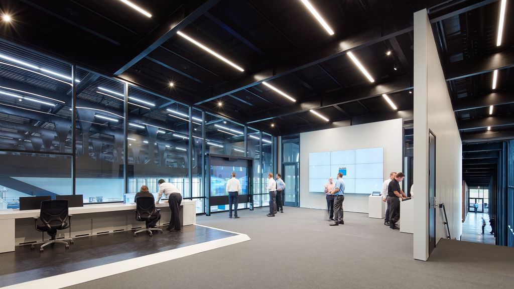 芝加哥智能工厂的控制室