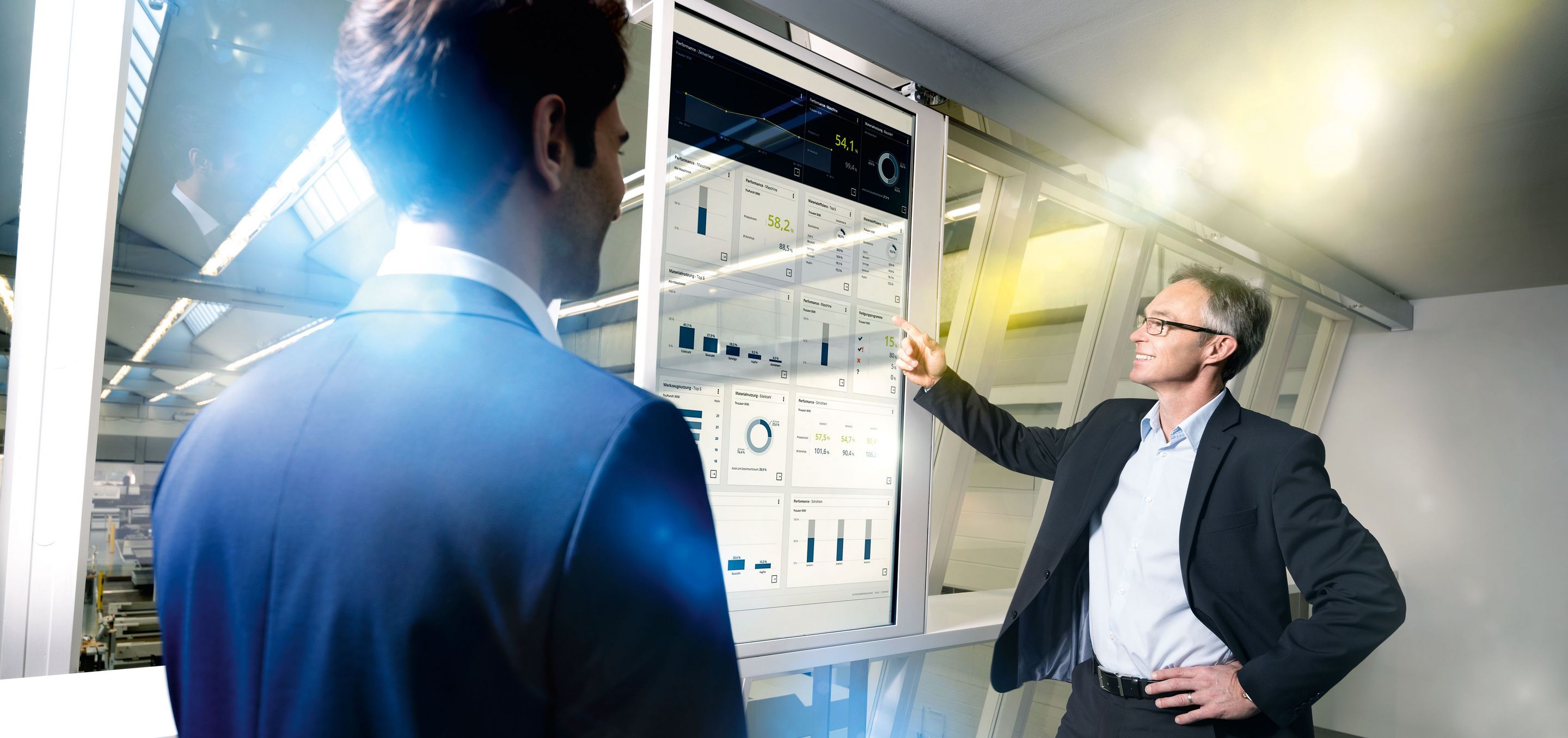 TRUMPF Services Monitoring + Analysis key visual