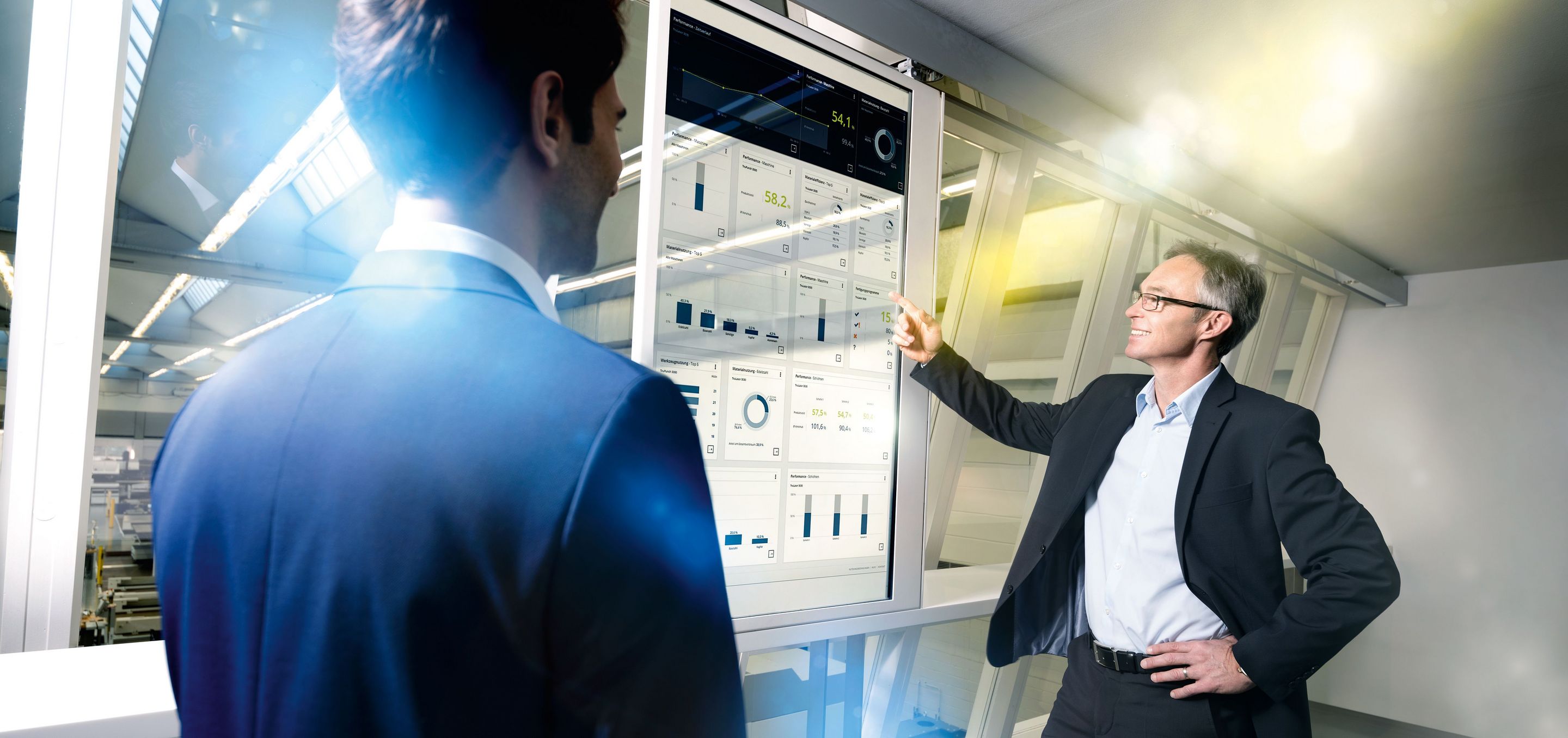 通快服务监测 + 分析关键影像