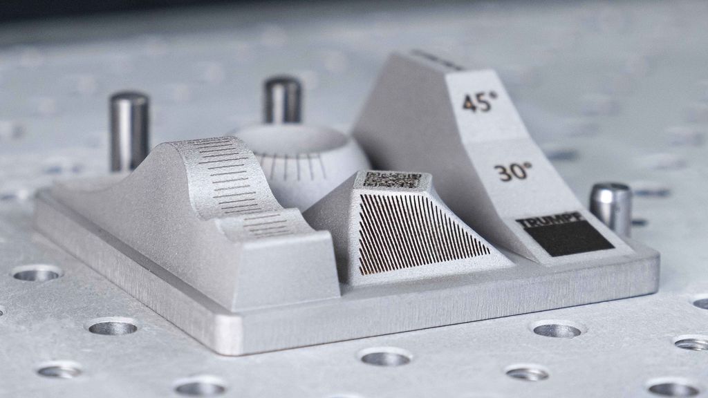 TruTops Mark 3D, example of 3D-marking