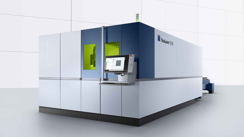 TruLaser Series 3000 fiber, flexible standard machine