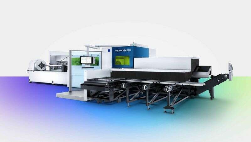Laser-Rohrschneidemaschine TruLaser Tube 5000 von TRUMPF