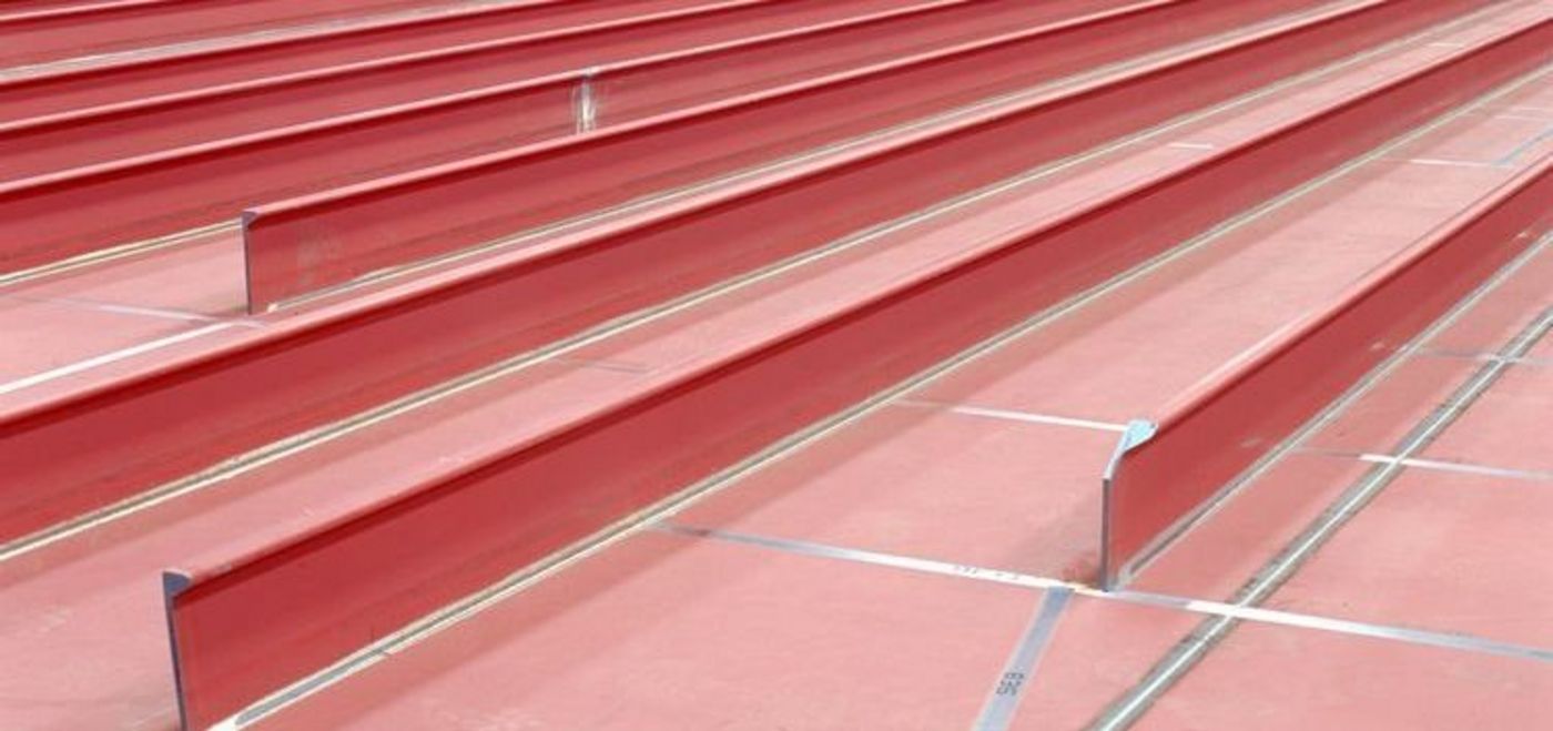 大型船甲板的复合焊接