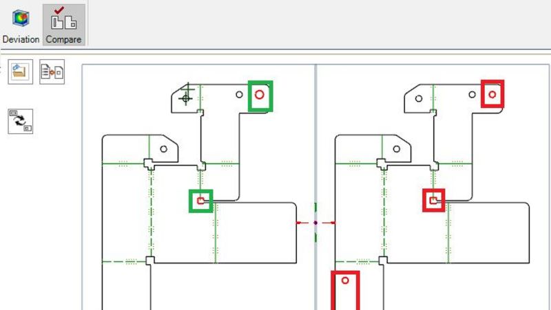 TruTops Boost V12，在 TecZone Design 进行 2D 比对