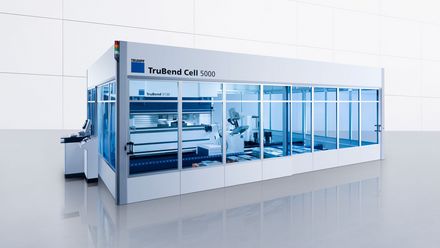 TruBend Cell 5000，高效的通用型折弯单元