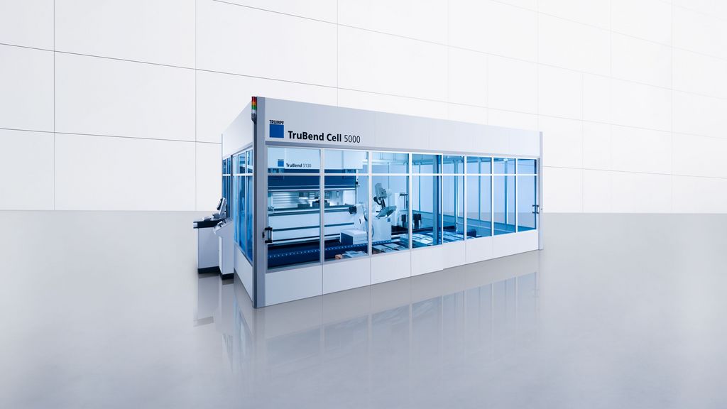 TruBend Cell 5000，高效的通用型折弯单元