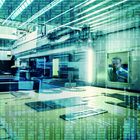 Trulaser Center 7030 von TRUMPF in den Ausstellungsräumen von TRUMPF in Ditzingen.