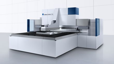 TruBend Center 7030，兼顾高灵活性的全自动化精确翻板折弯