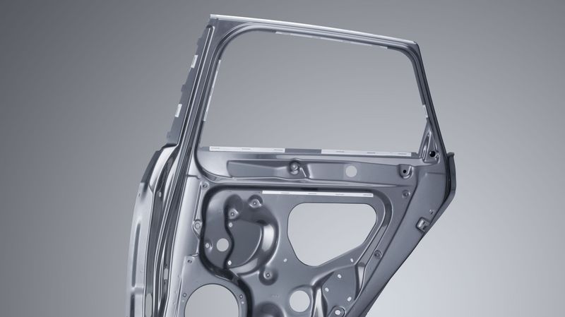 振镜扫描焊接车门