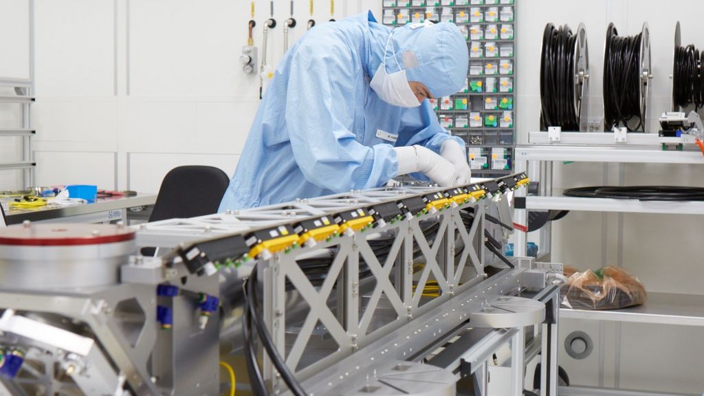 TRUMPF Laser Amplifier Beam Transport System