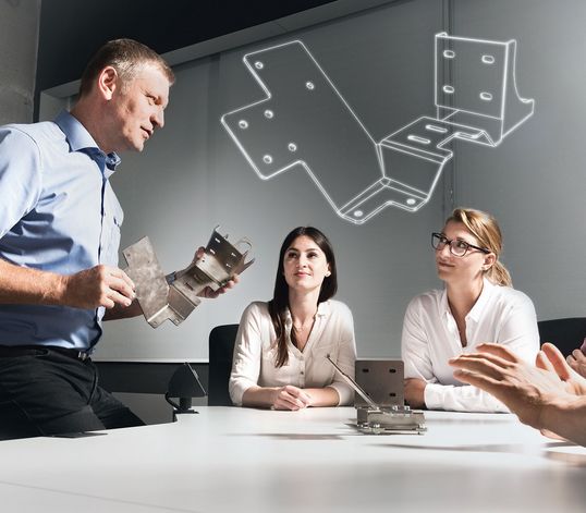 Part optimization key visual