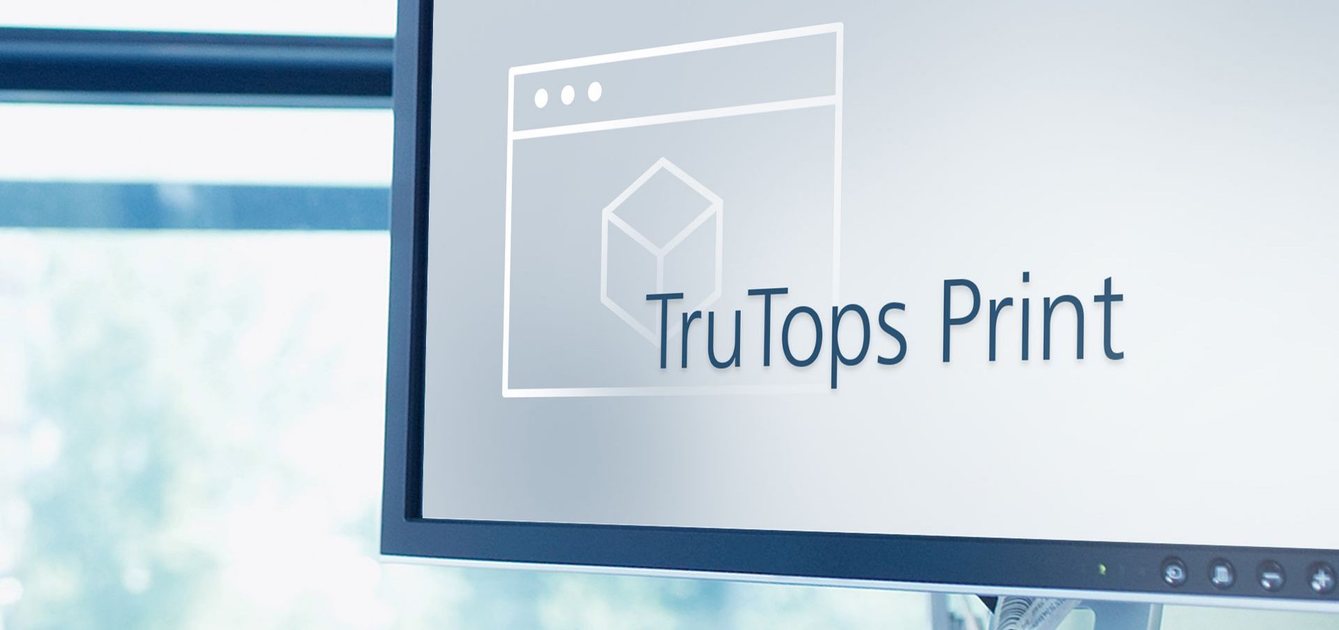 Softwarebild TruTops Print, TRUMPF