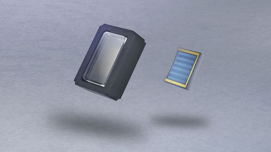 集成式 VCSEL 解决方案的工艺图