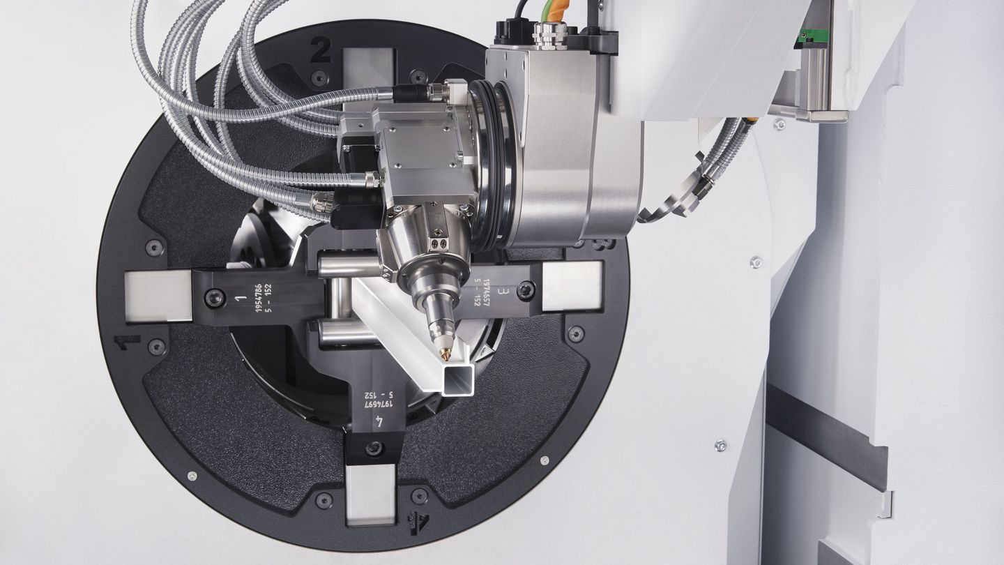 Adaptive clamping system, TruLaser Tube 7000 fiber