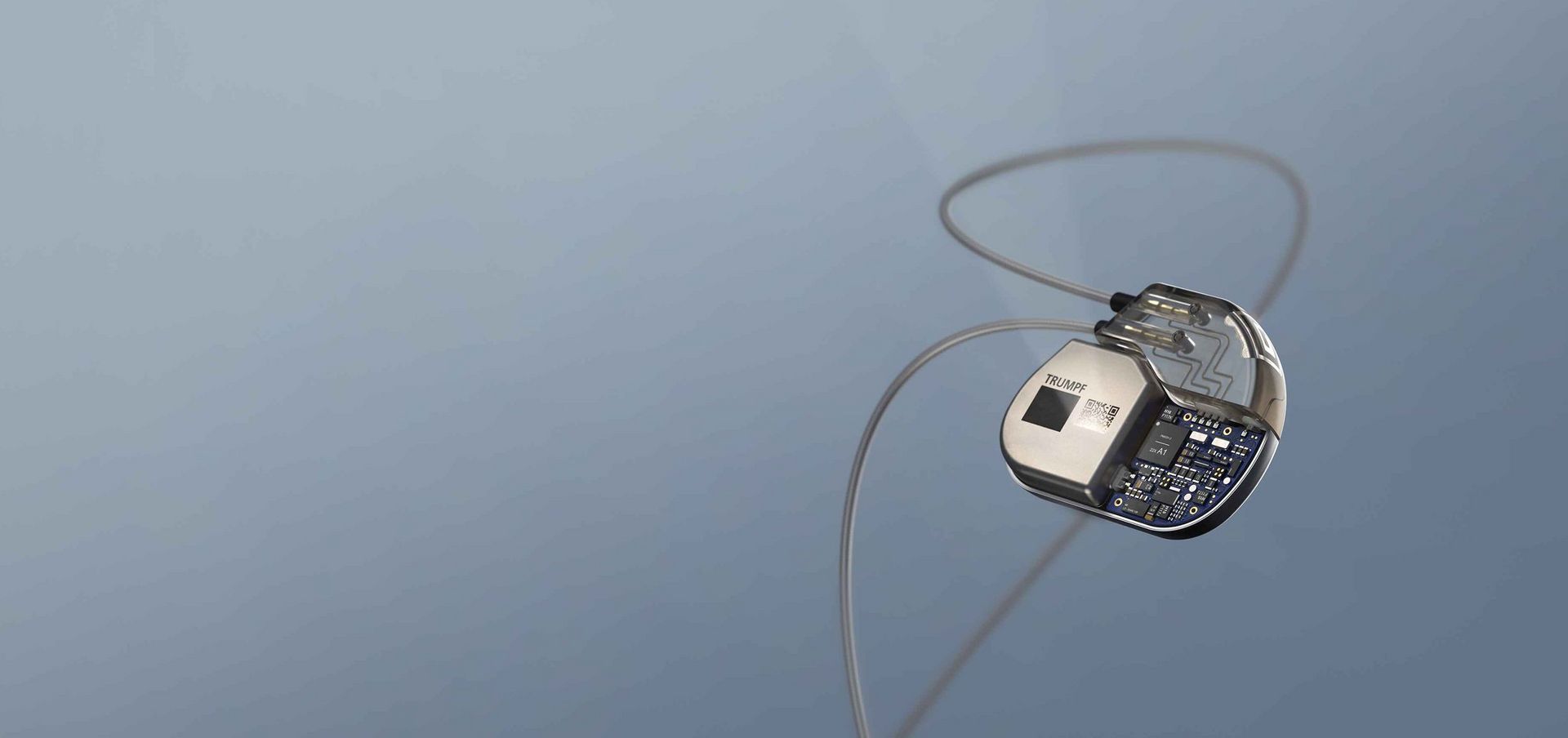 Lasermarkierter Herzschrittmacher