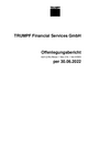 Disclosure report pursuant to Art. 26a of the German Banking Act – FY 2021/2022