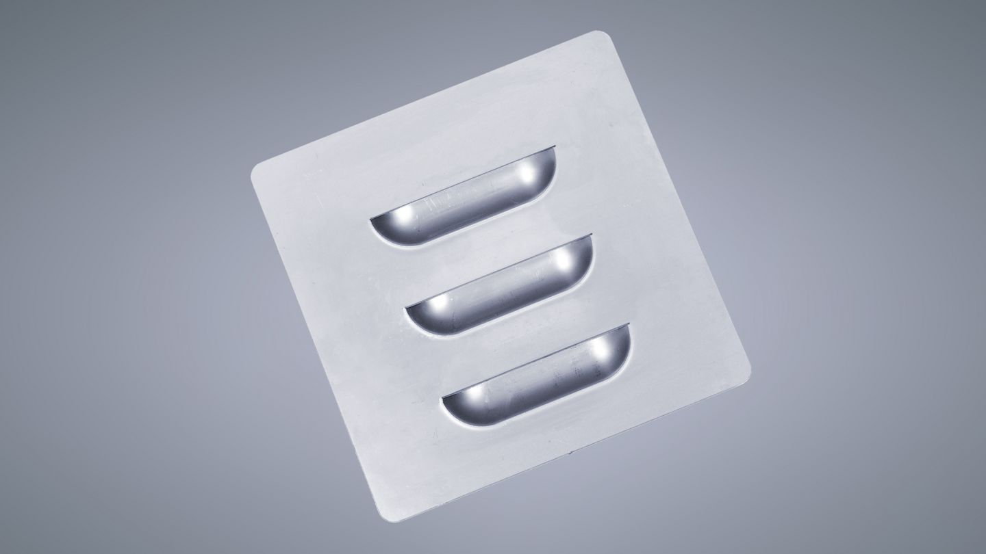 特殊模具，用于封闭式模具轮廓的开槽模具