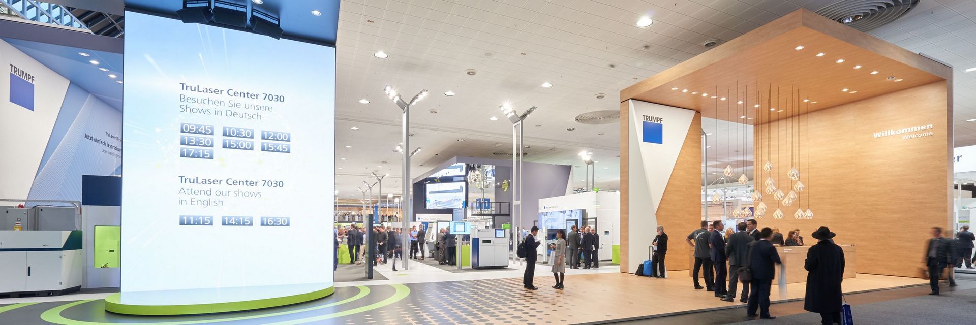 TRUMPF Messestand, Grunddesign