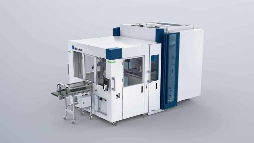 Flex Cell with conveyor belt