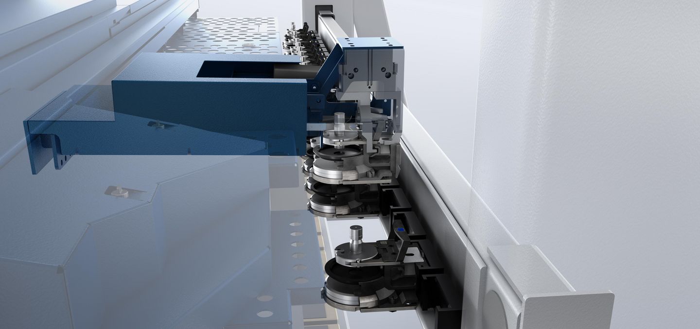 SheetMaster, integrated tool changer