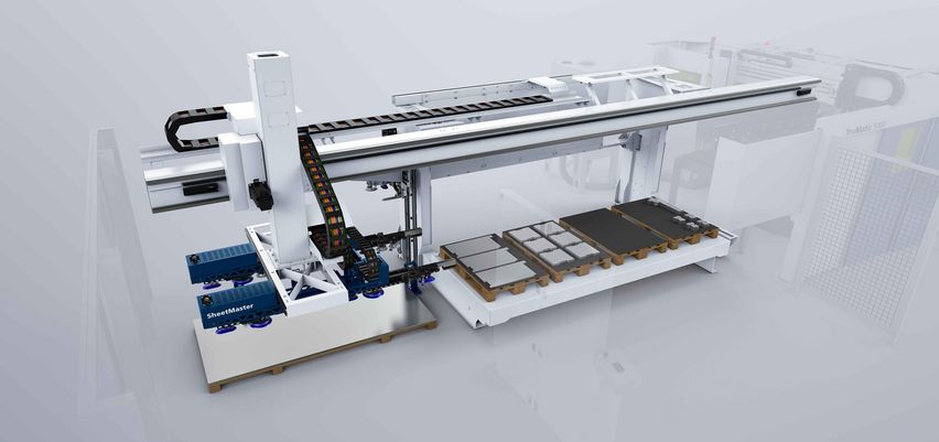 TruMatic 5000 的上料和下料单元