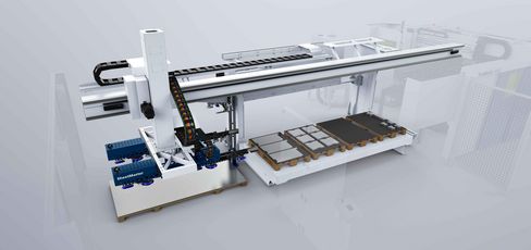 TruMatic 5000 的上料和下料单元