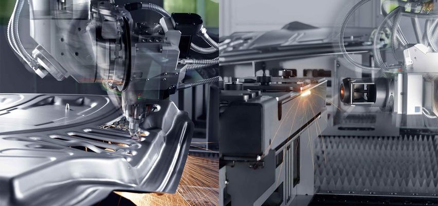 在通快 TruLaser Cell 7040 上进行激光切割