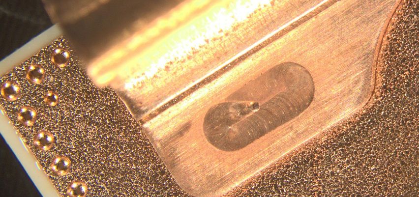 采用绿光波长的 TruDisk，铜焊接