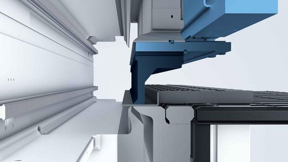 TruBend Center, extra blank holder tool