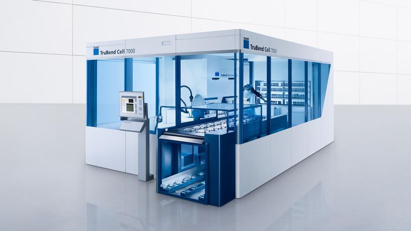 TruBend Cell 7000, an innovative high-speed bending cell